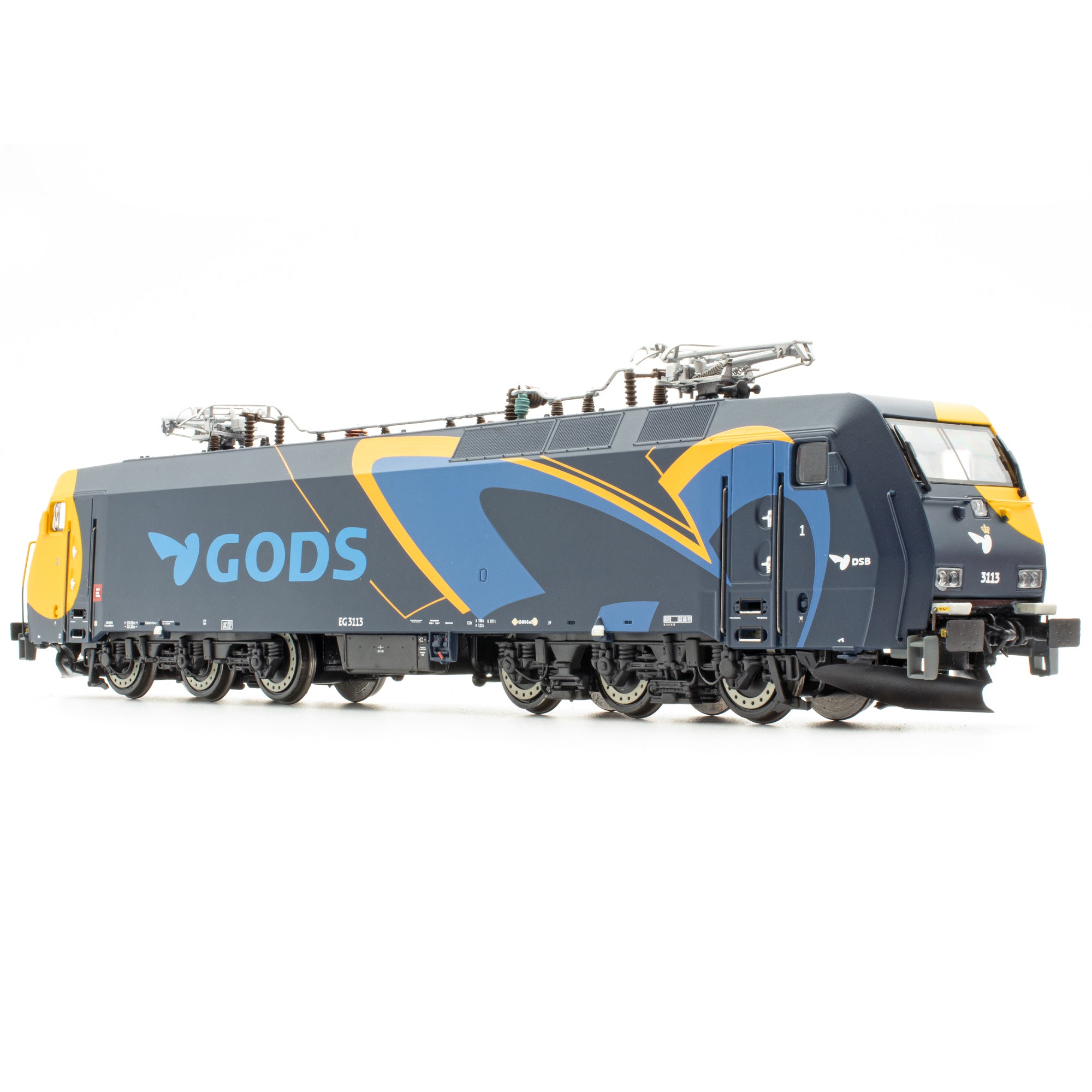 Siemens EG - DSB Gods - EG3101 - HO Skala - (AC)