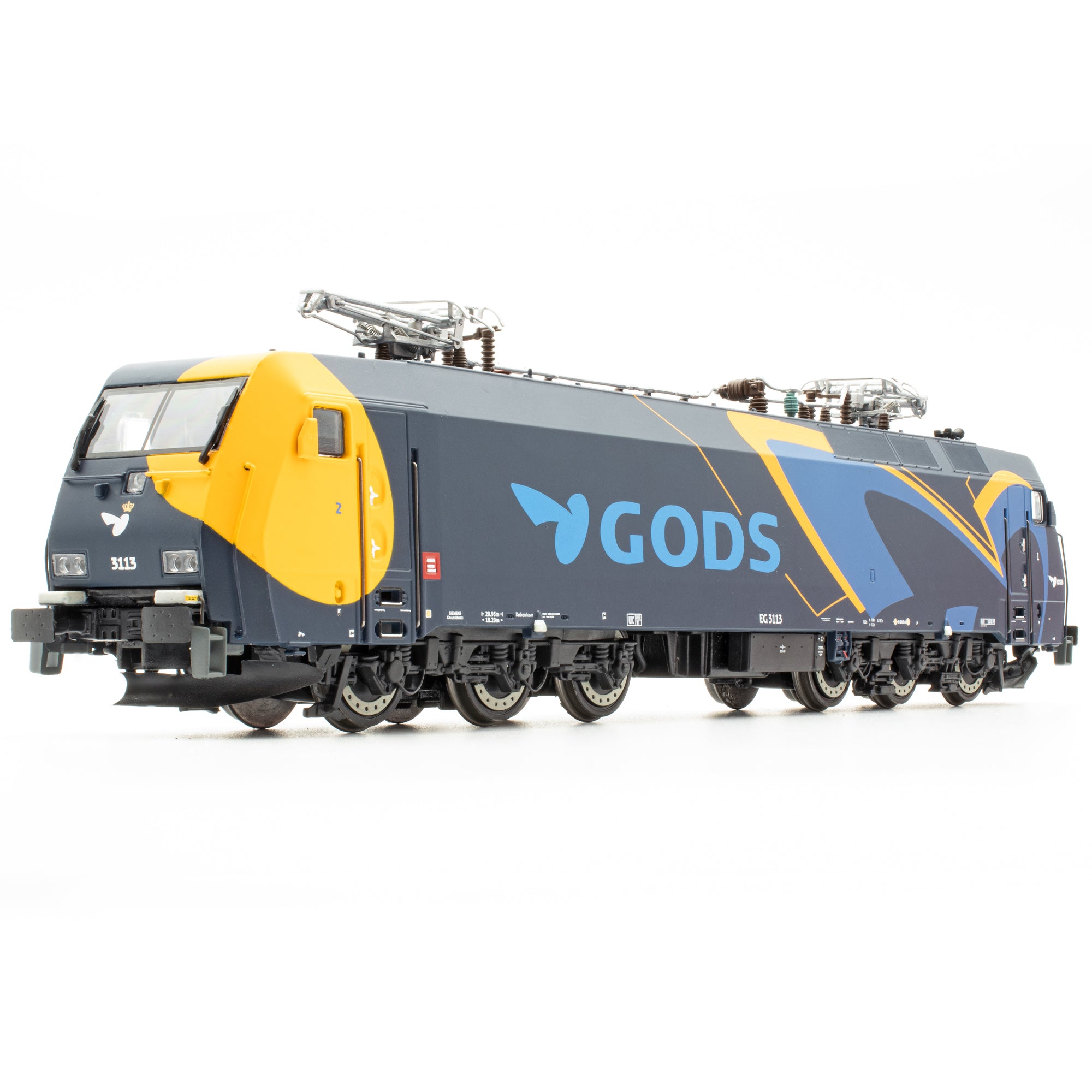 Siemens EG - DSB Gods - EG3101 - HO Skala - (AC)
