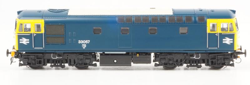 Class 33 - BR Blue - 33057 - OO Scale