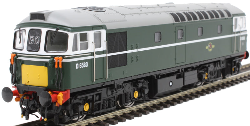 Class 33 - BR Green (Small Panels) - D6580 - OO Scale