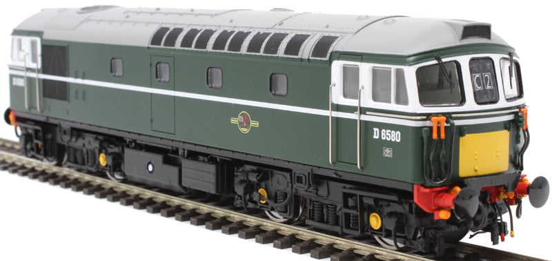 Class 33 - BR Green (Small Panels) - D6580 - OO Scale – Heljan.com
