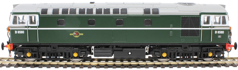 Class 33 - BR Green (Small Panels) - D6580 - OO Scale