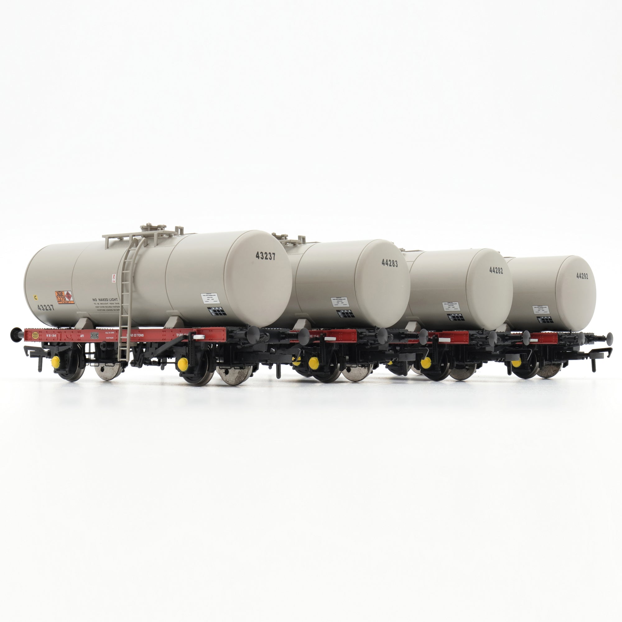 35T 'A' Tank - Esso Grå (Plain) - Pakke 1 - OO Skala- Quad Pakke