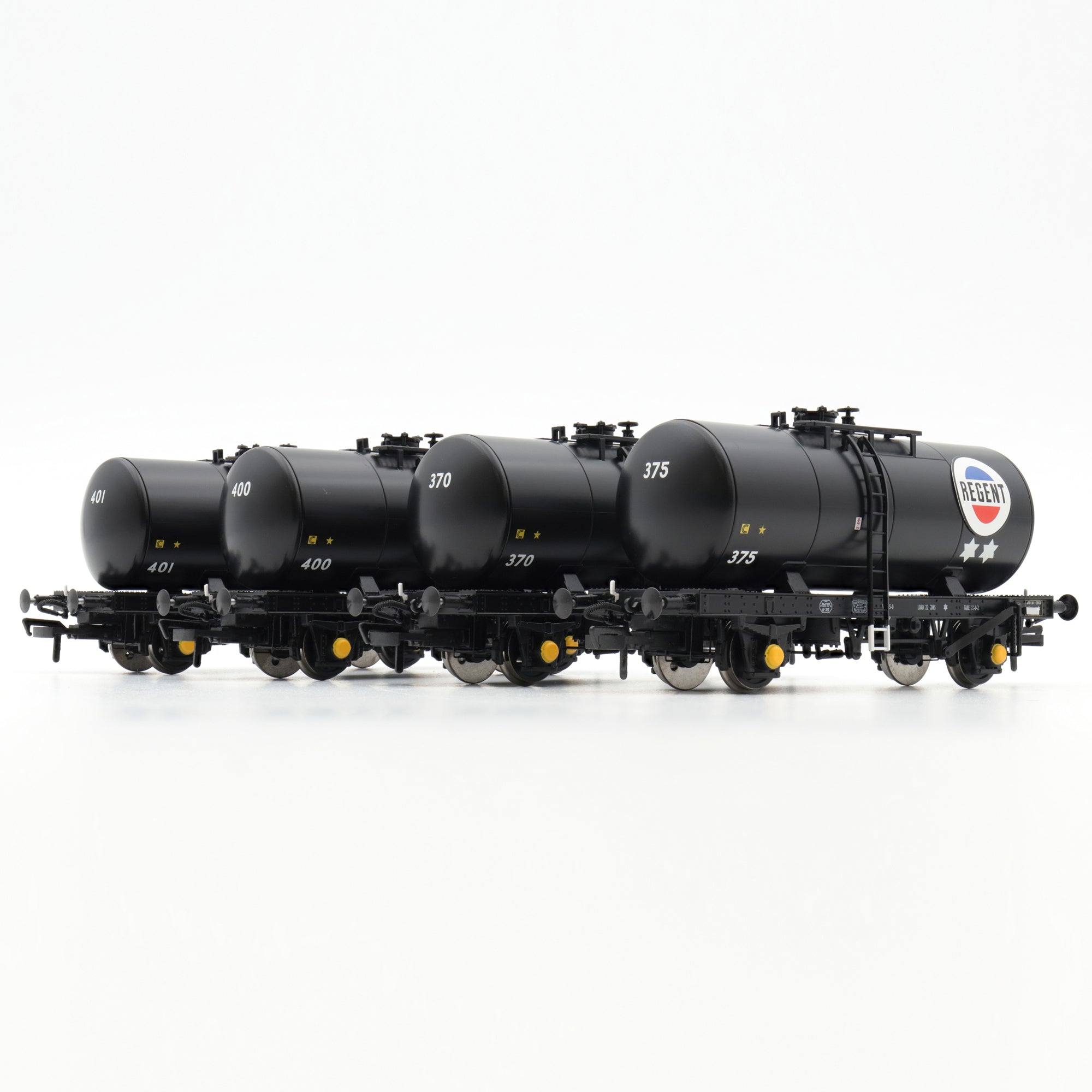 35T 'B' Tank - Regent Oil - Pack 1 - OO Scale- Quad Pack