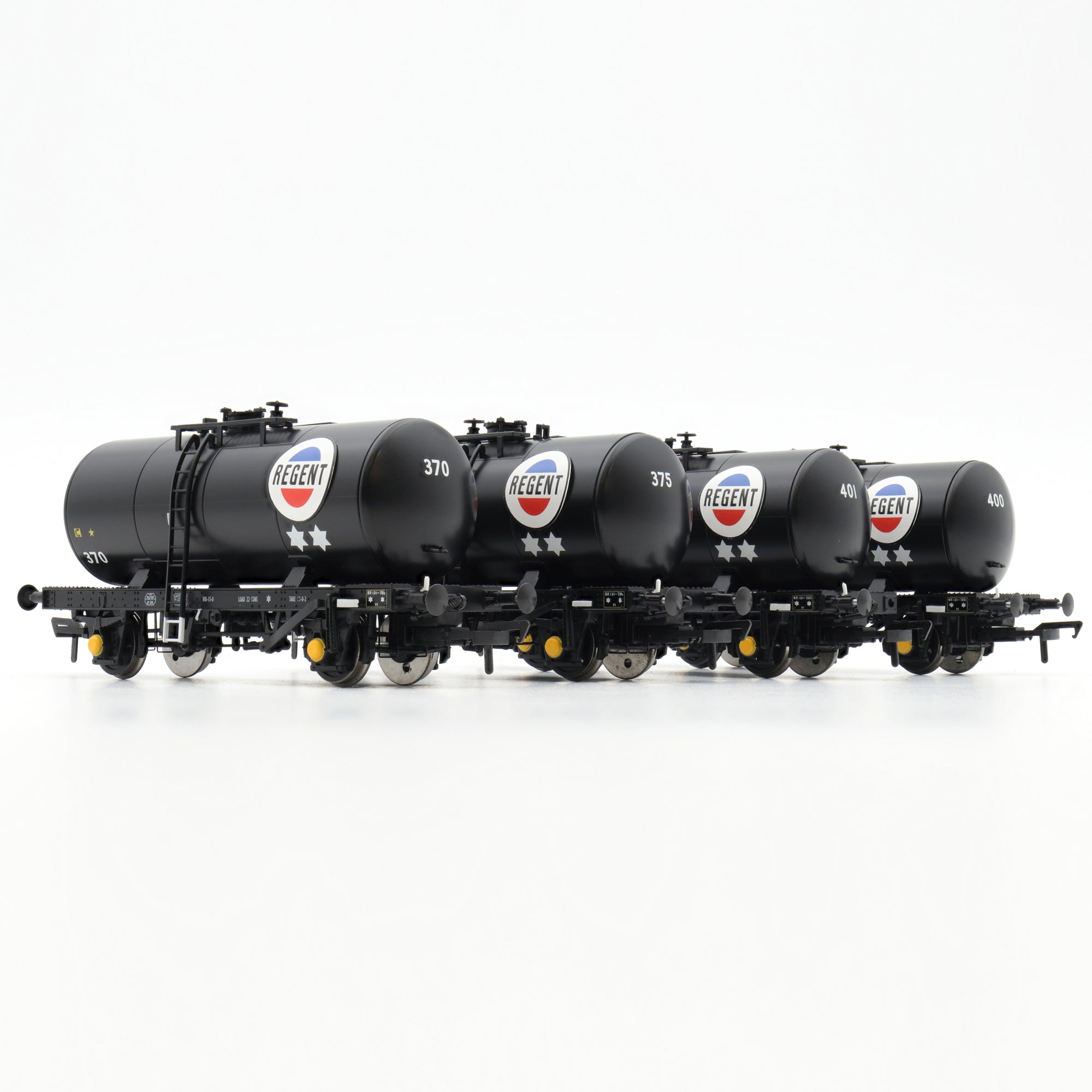 35T 'B' Tank - Regent Oil - Pack 1 - OO Scale- Quad Pack