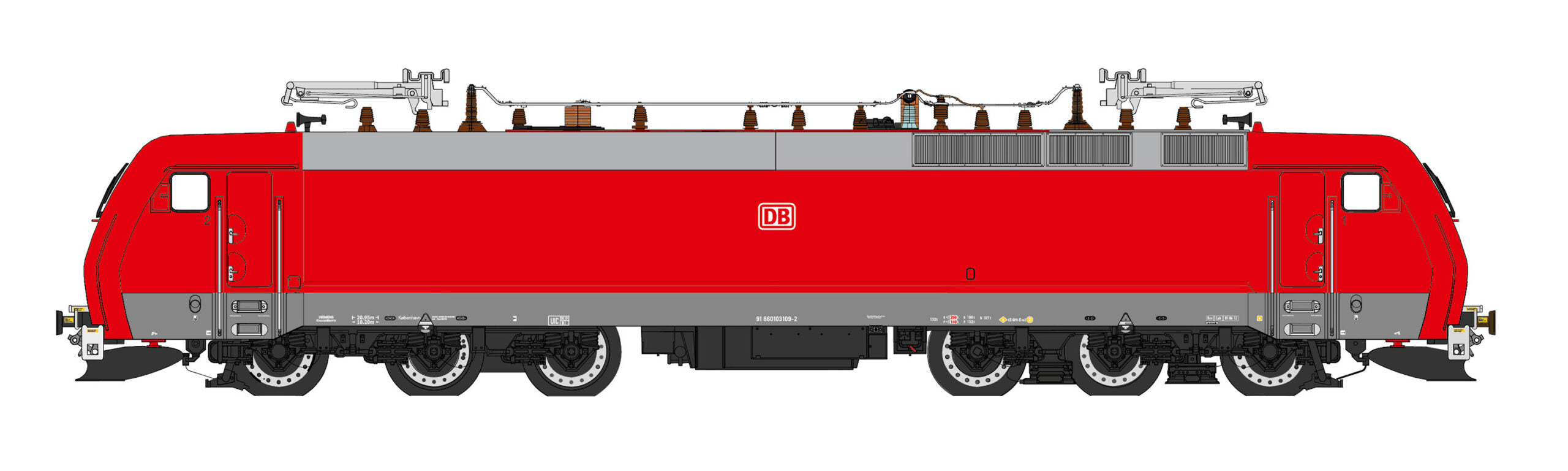 Siemens EG - DB Cargo - EG3111 - HO Skala - (AC)