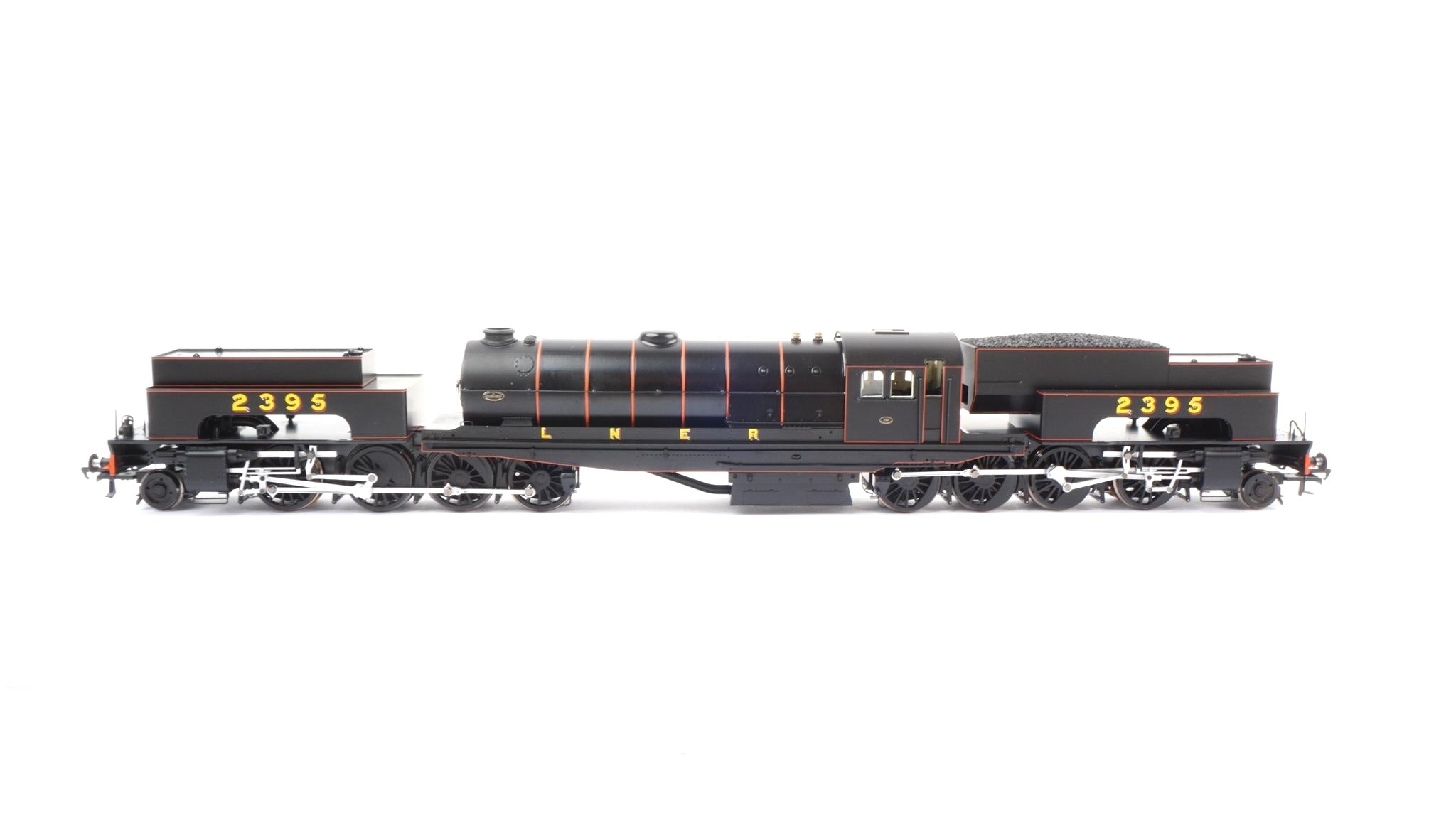 LNER U1 - LNER Stribet Sort - 2395 - OO Skala