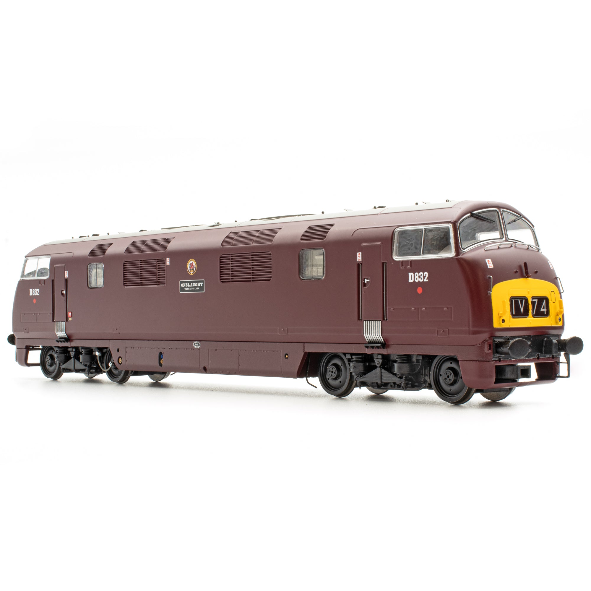 Class 42 - BR Mørkerød - D832 - OO Skala - DCC Lyd Installeret