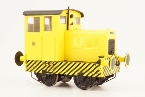 48DS Industrial Yellow with &#039;wasp&#039; striped underframe (V2)