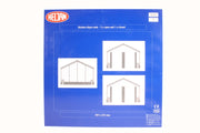 Modern Diesel Depot Ends (2 Open/1 Closed) Kit - O Scale