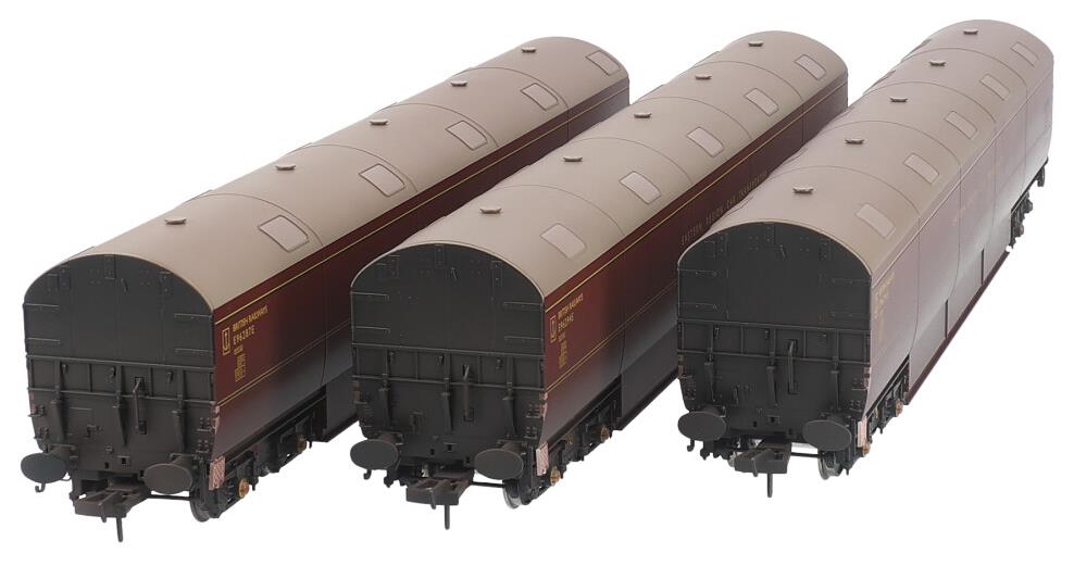 Newton Chambers - BR Mørkerød - E96287/91/94 - OO Skala - Triple Pakke