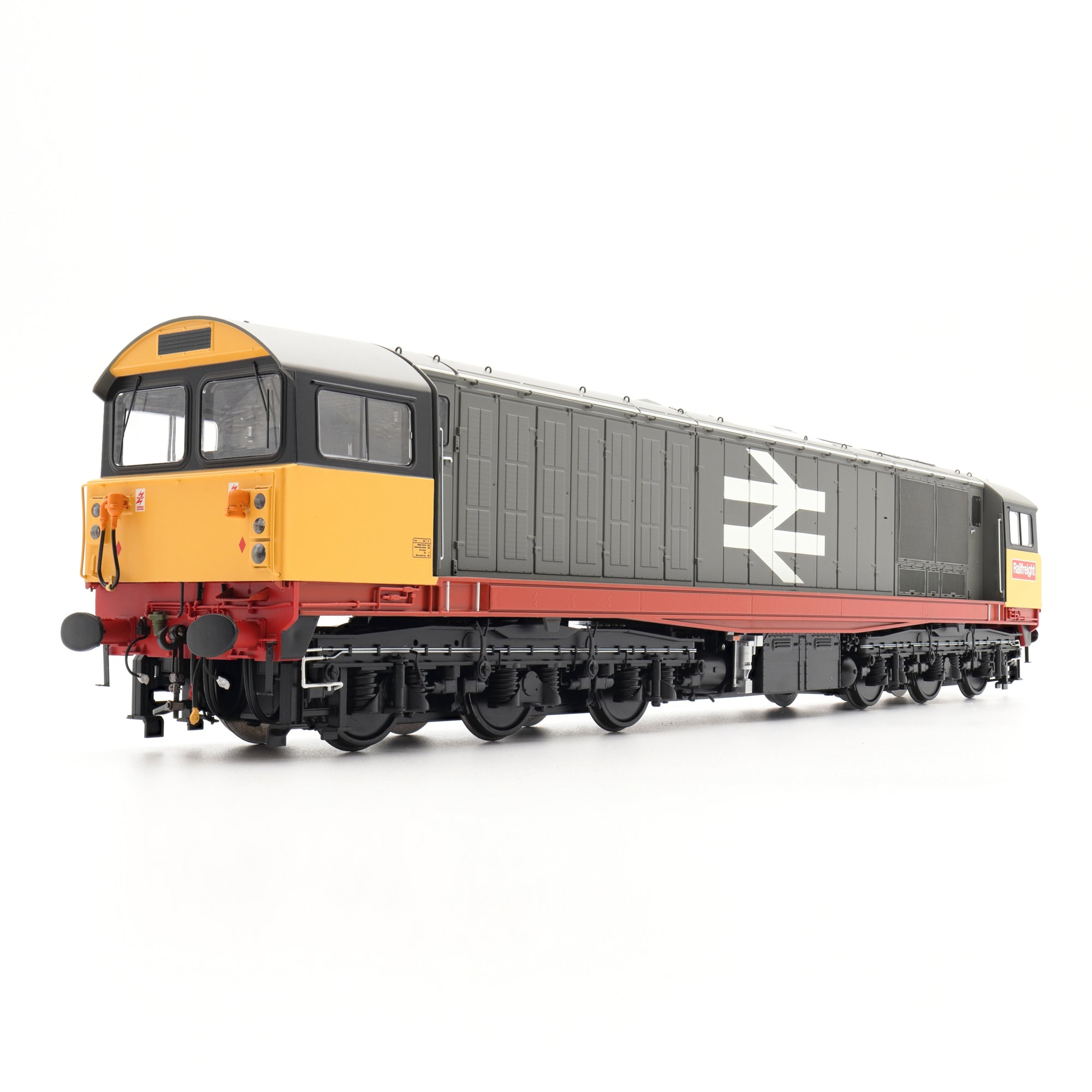 Klasse 58 - Railfreight Rød Stribe - Uden Nummer - O Skala