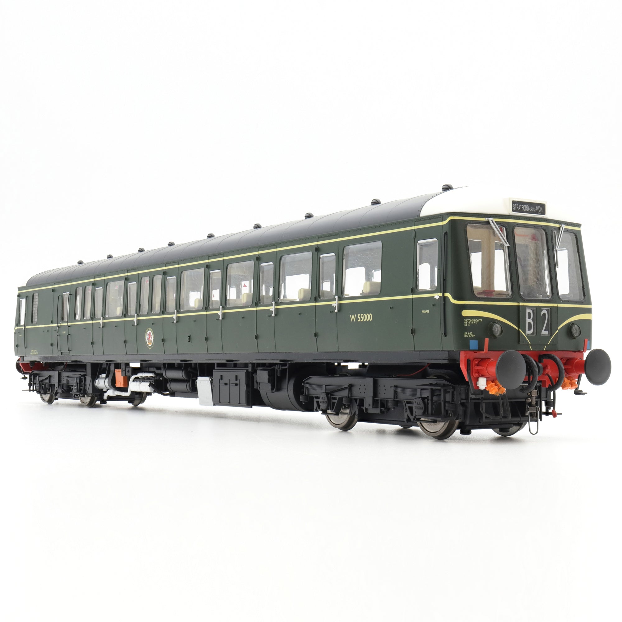 Klasse 122 - BR Grøn - W55000 - O Skala