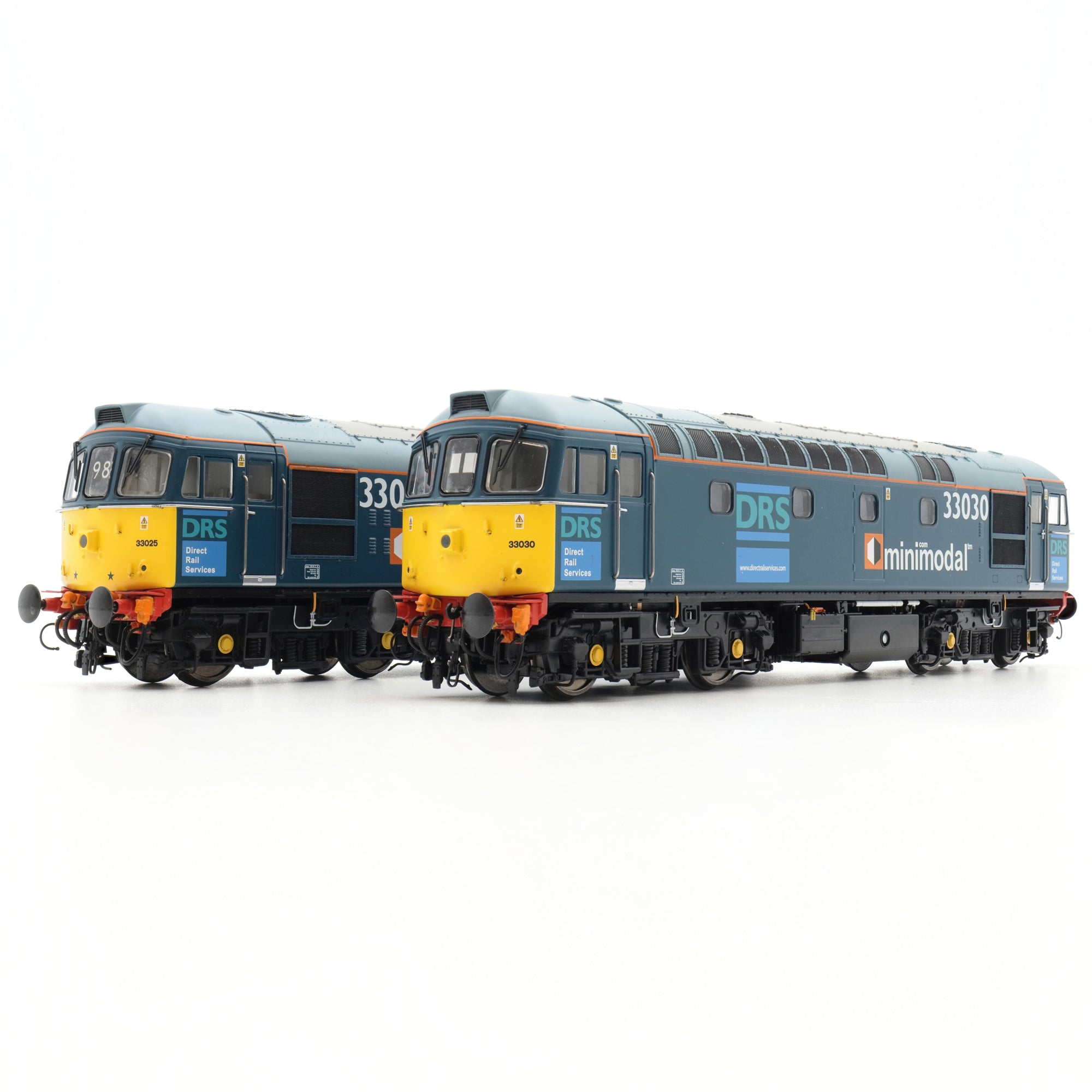 Klasse 33 - DRS - 33025 + 33030 - OO Skala - Tvilling Pakke