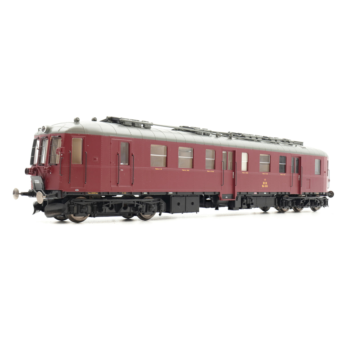 DSB MO - Nittet 500 - 555 - HO Skala - DCC Lyd Udstyret (DC)