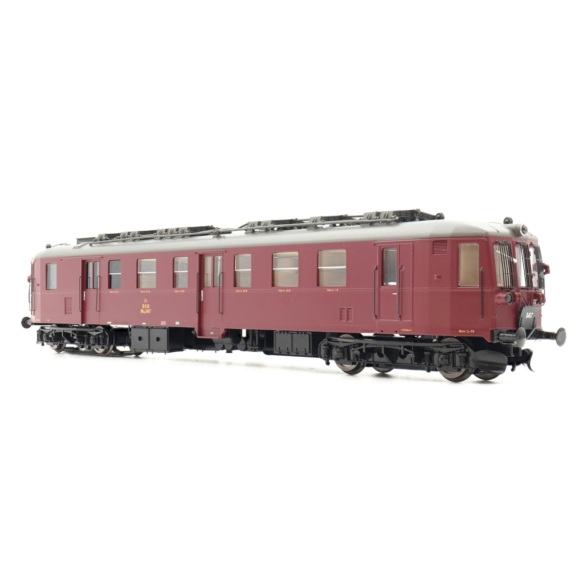 DSB MO - 4-Akslet - 567 - HO Skala - DCC Lyd Udstyret (AC)
