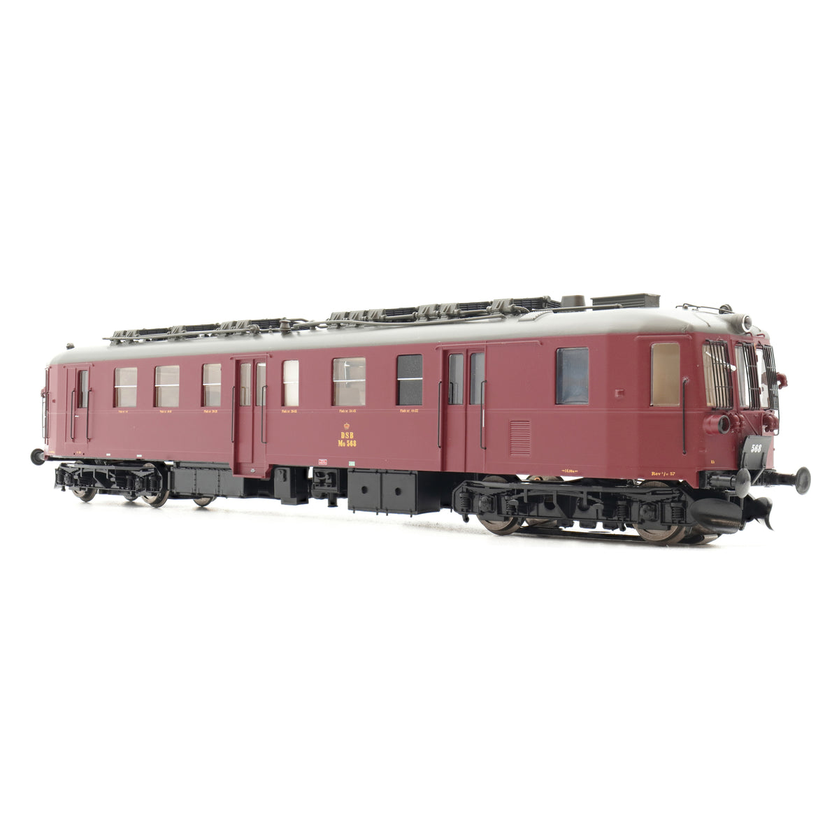 DSB MO - 4-Akslet - 568 - HO Skala - DCC Lyd Udstyret (AC)