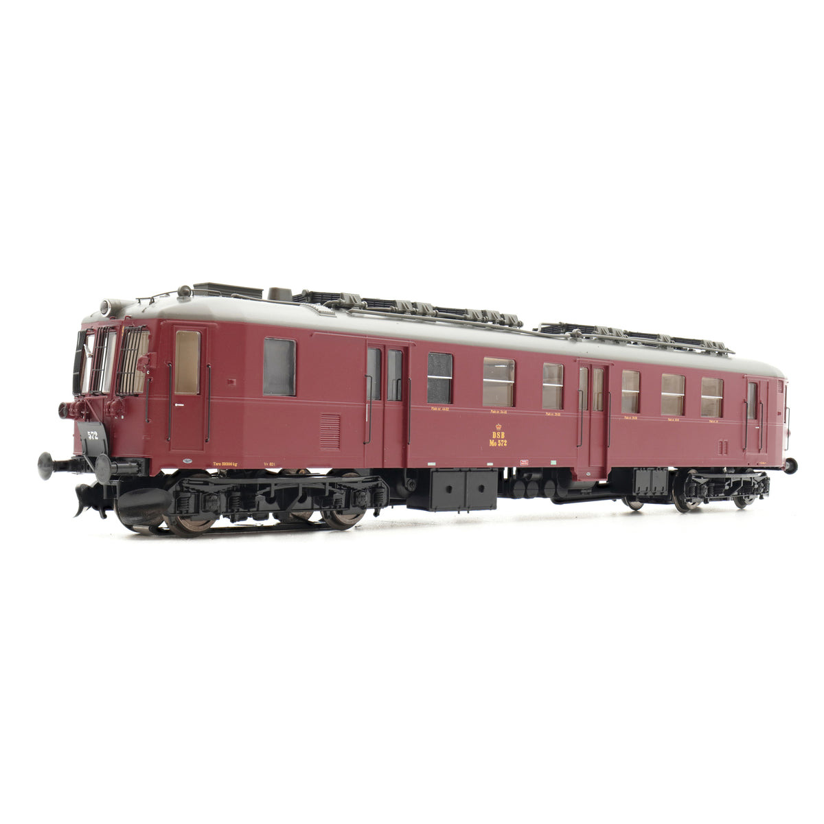DSB MO - 4-Akslet - 572 - HO Skala - DCC Lyd Udstyret (AC)