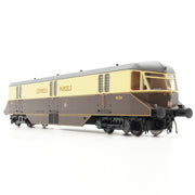 GWR AEC Railcar - GWR Chokolade/Creme - 34 - OO Skala