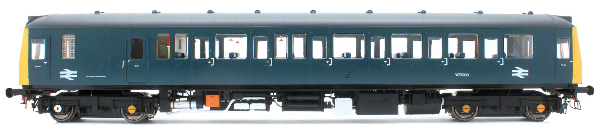 Class 121 - BR Blue - W55033 - O Scale