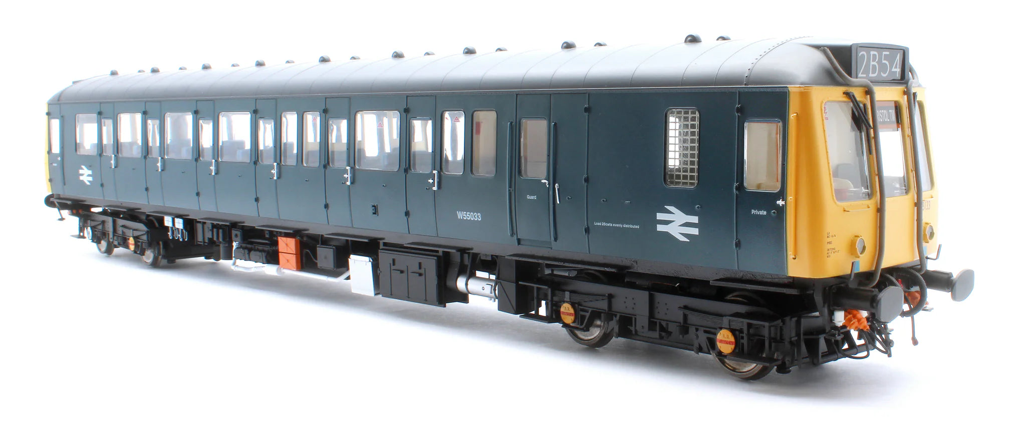 Class 121 - BR Blue - W55033 - O Scale