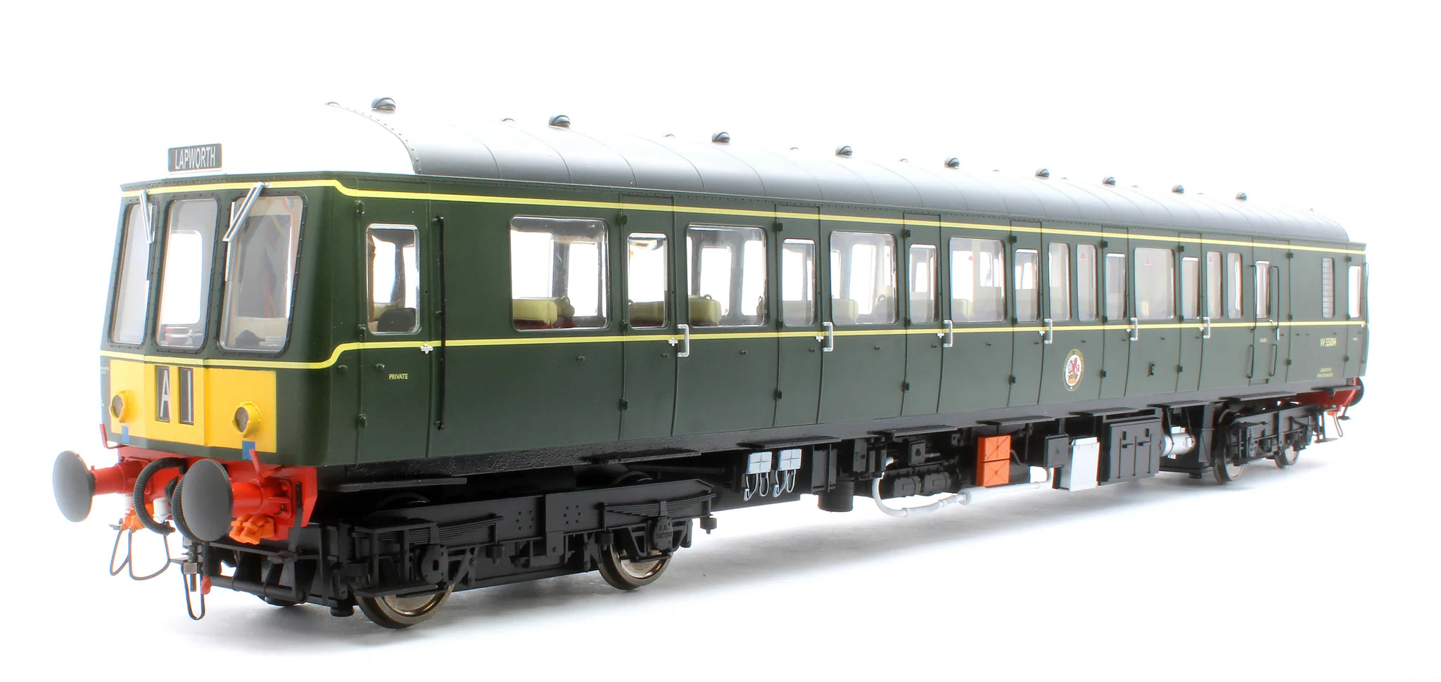 Class 122 - BR Green - W55004 - O Scale