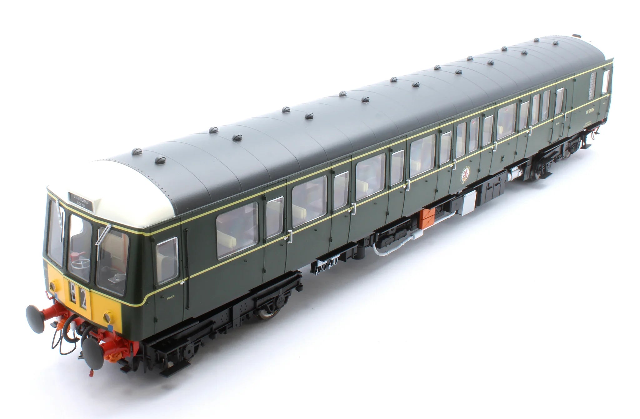Class 122 - BR Green - W55005 - O Scale
