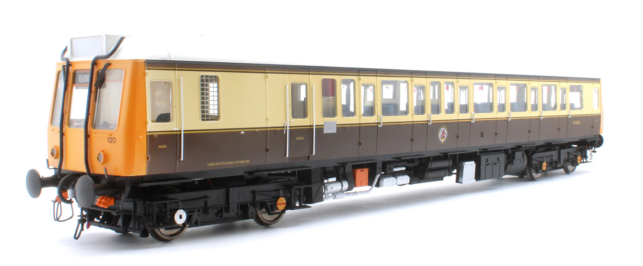 Klasse 121 - GWR Chokolade/Fløde - W55020 - O Skala