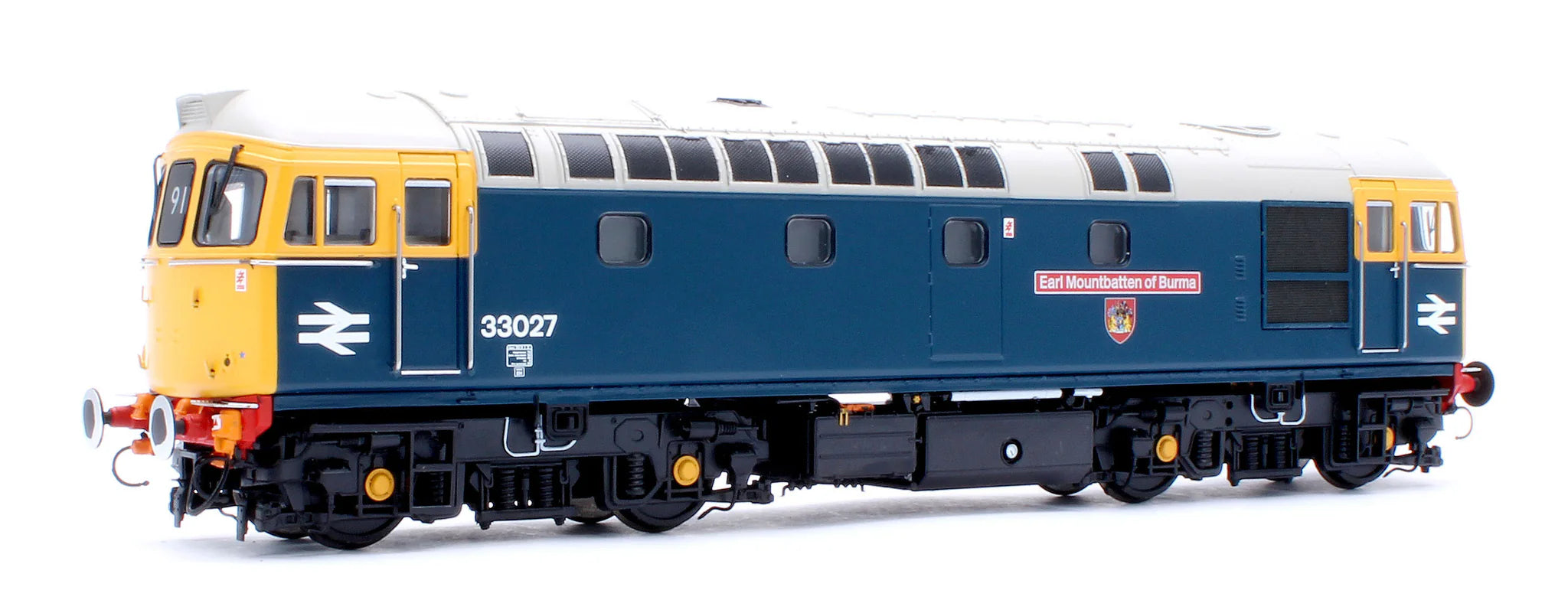Class 33 - BR Blue - 33027 - OO Scale