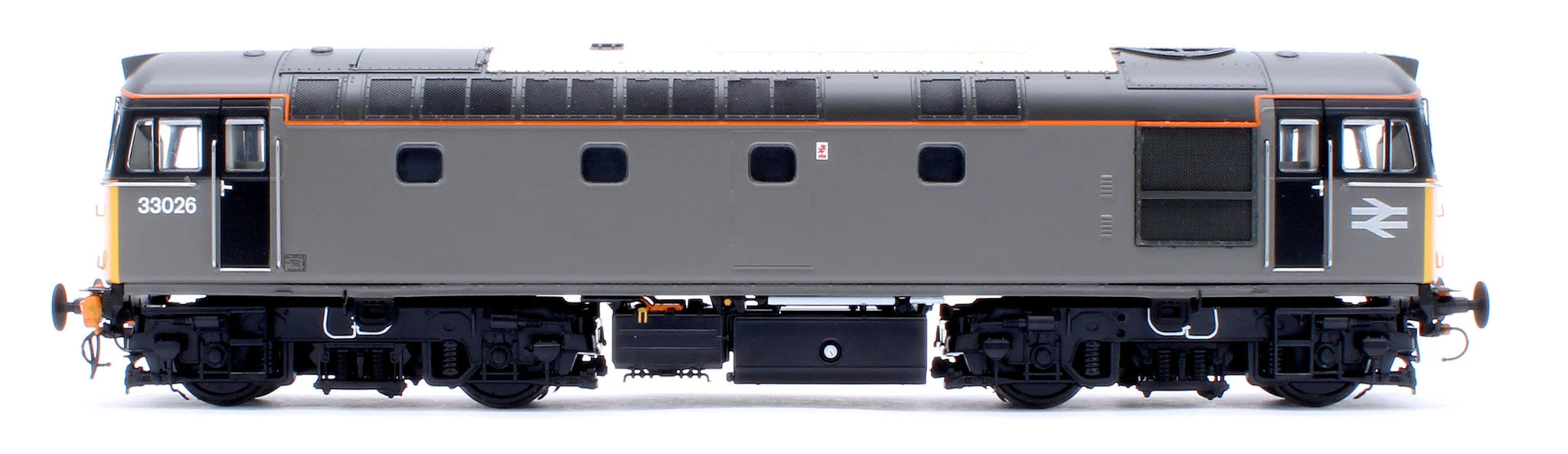 Class 33 - BR Departmental Grey - 33026 - OO Scale - DCC Sound Fitted