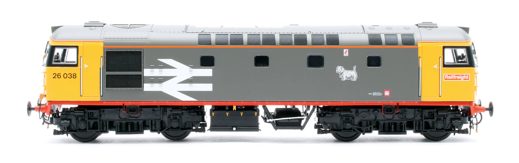 Klasse 26 - Railfreight Rød Stribe - 26038 - OO Skala