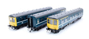 Class 104 - BR Blue (White Stripe) - M50472+M59180+M50524 - OO Scale