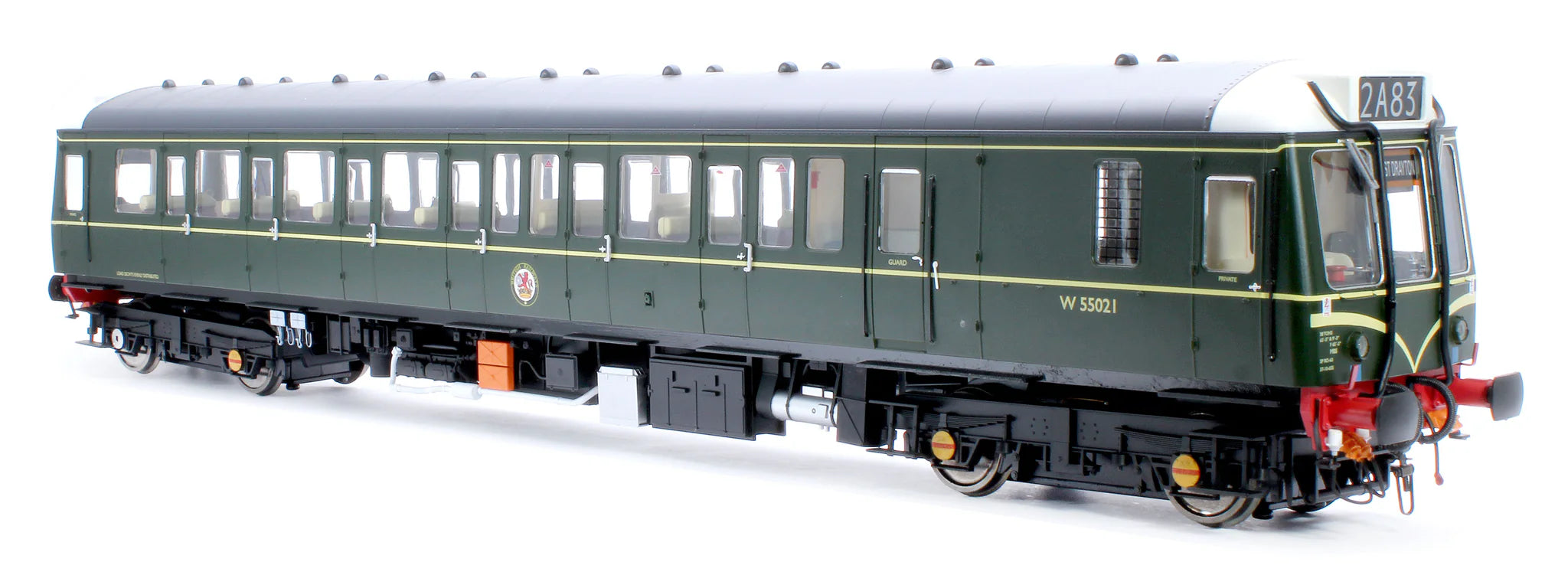 Class 121 - BR Green - W55021 - O Scale