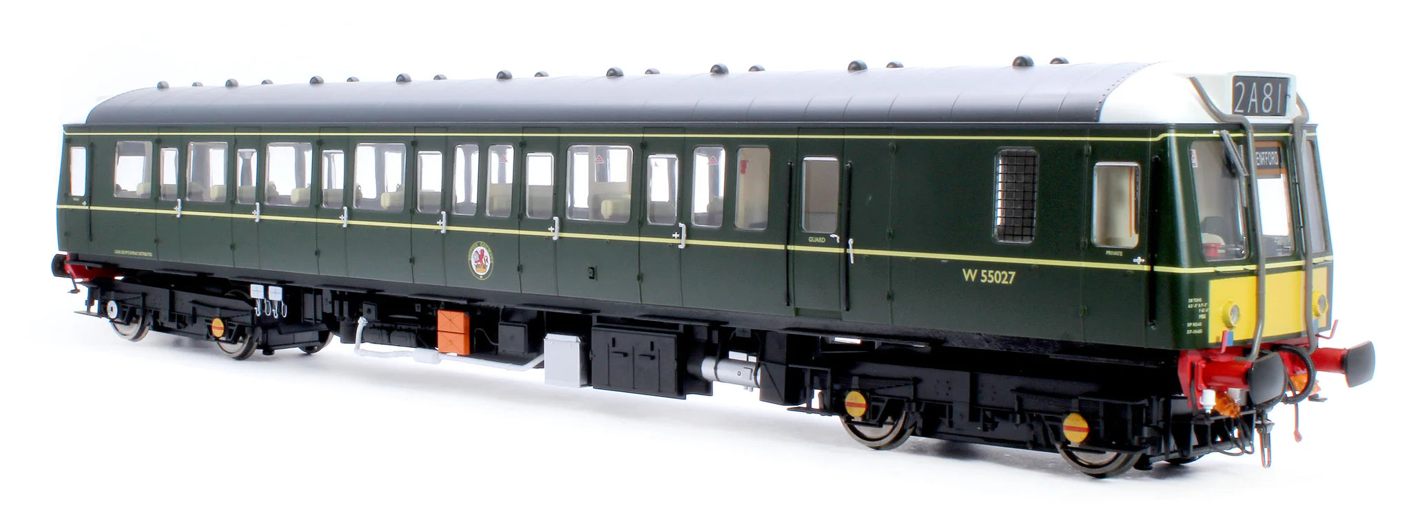 Class 121 - BR Green - W55027 - O Scale