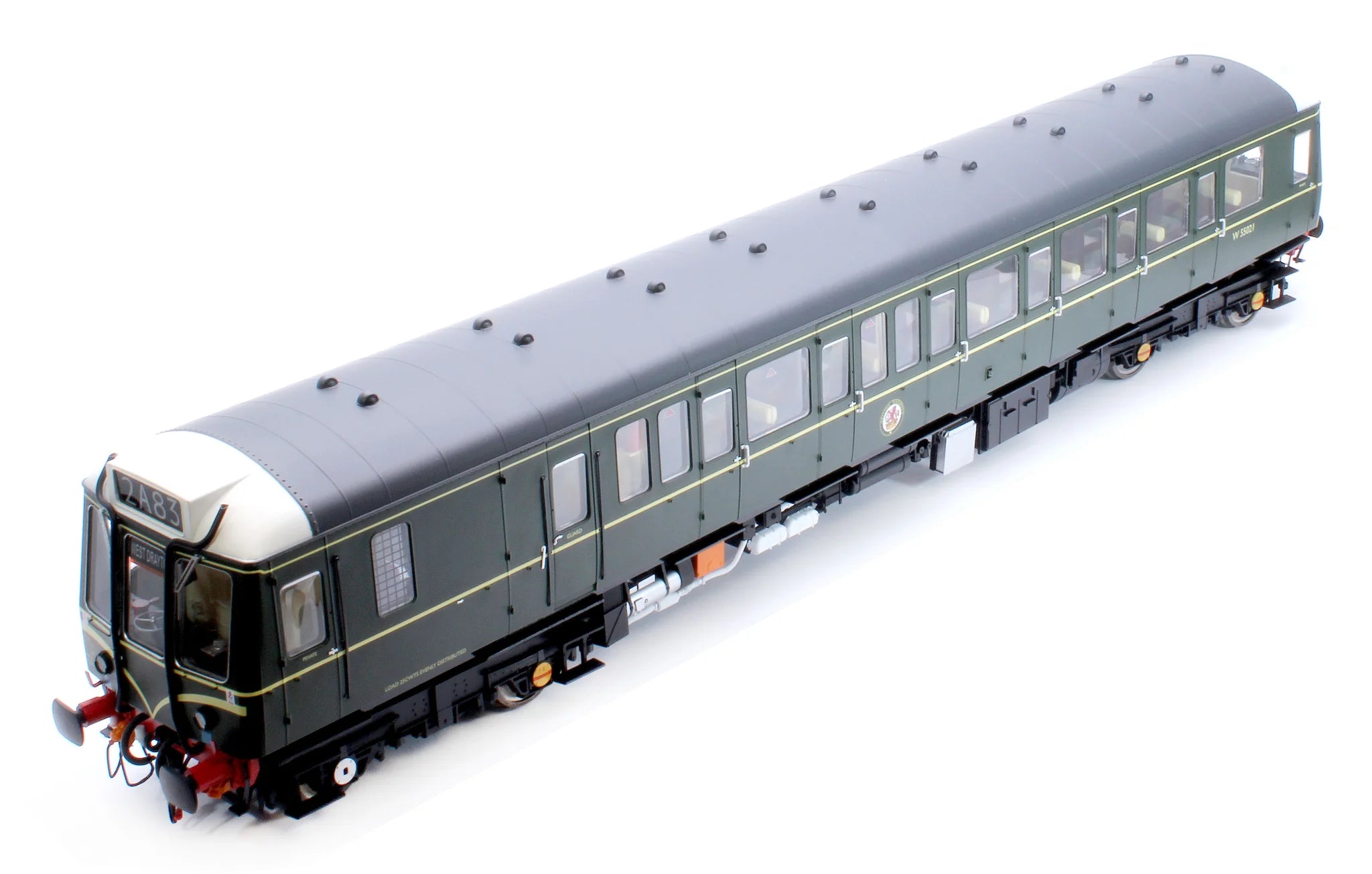 Class 121 - BR Green - W55021 - O Scale