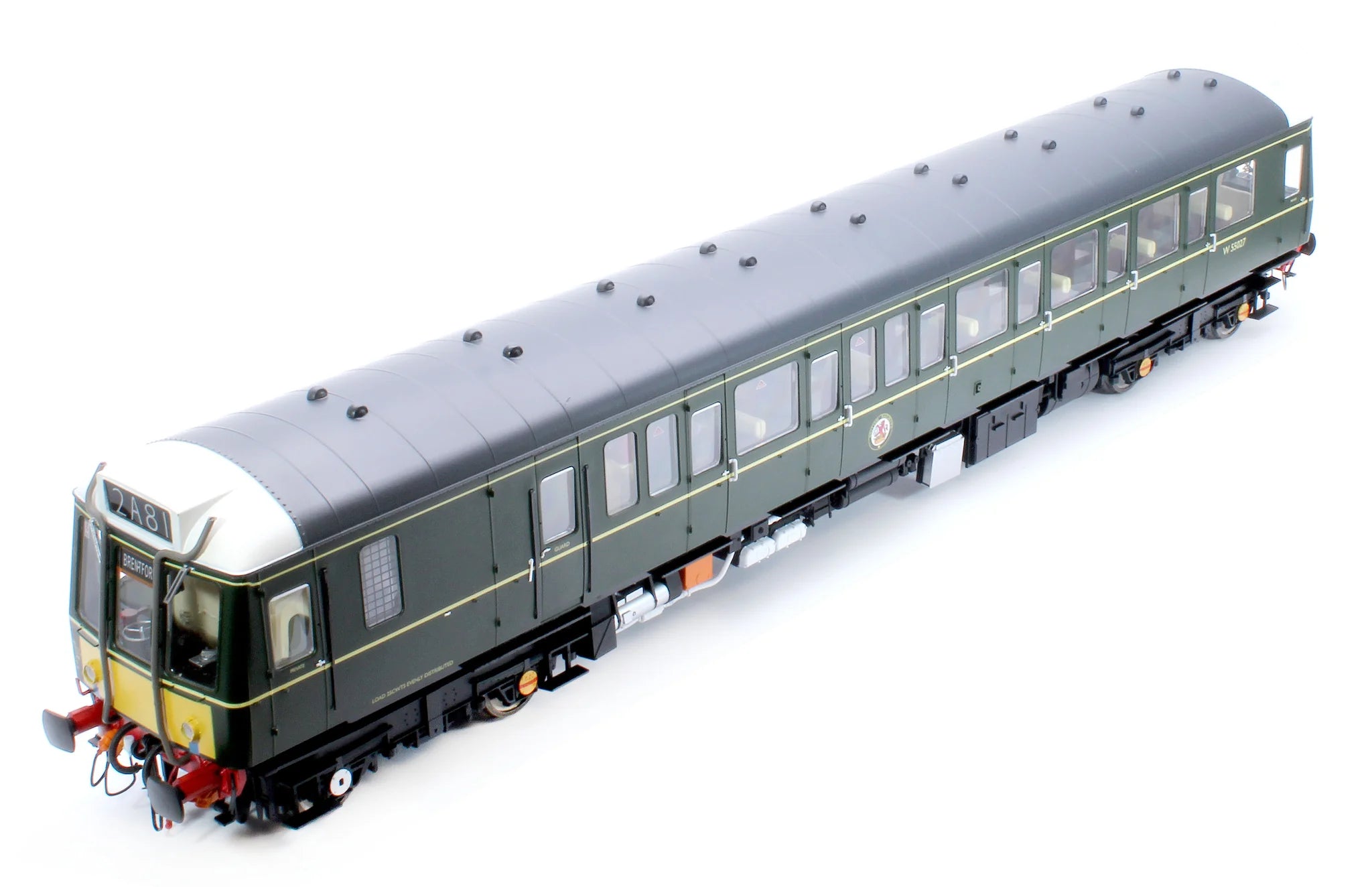 Class 121 - BR Green - W55027 - O Scale