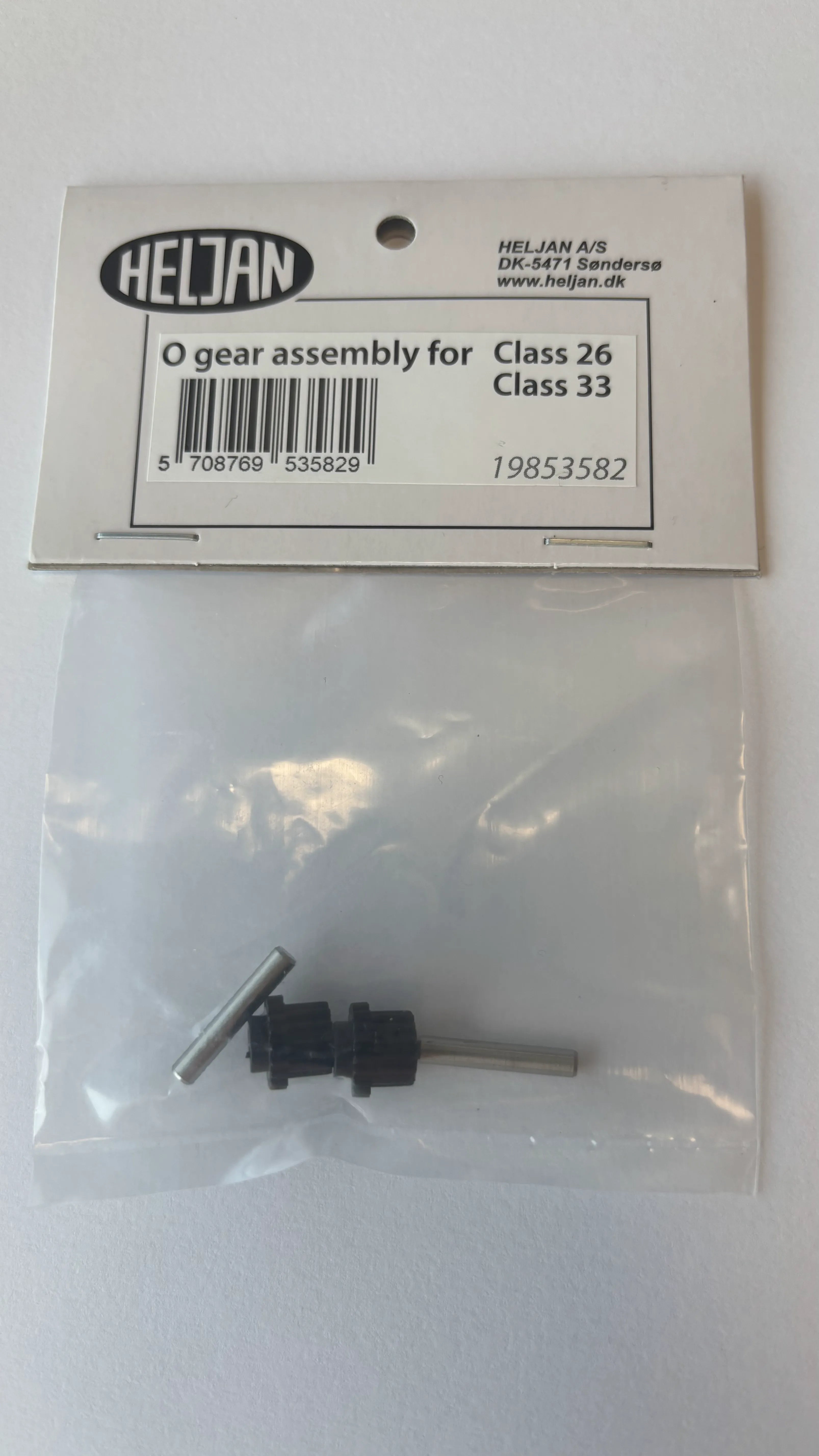 Gear Assembly-O Gauge-Class 26 and 33