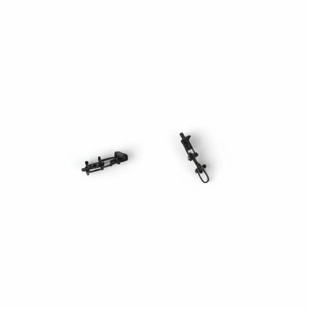 Screw Couplings - Black - Pair - OO Scale