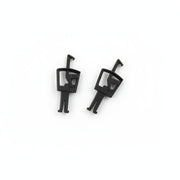 Tension Lock Koblinger - Sort - Par - OO Skala