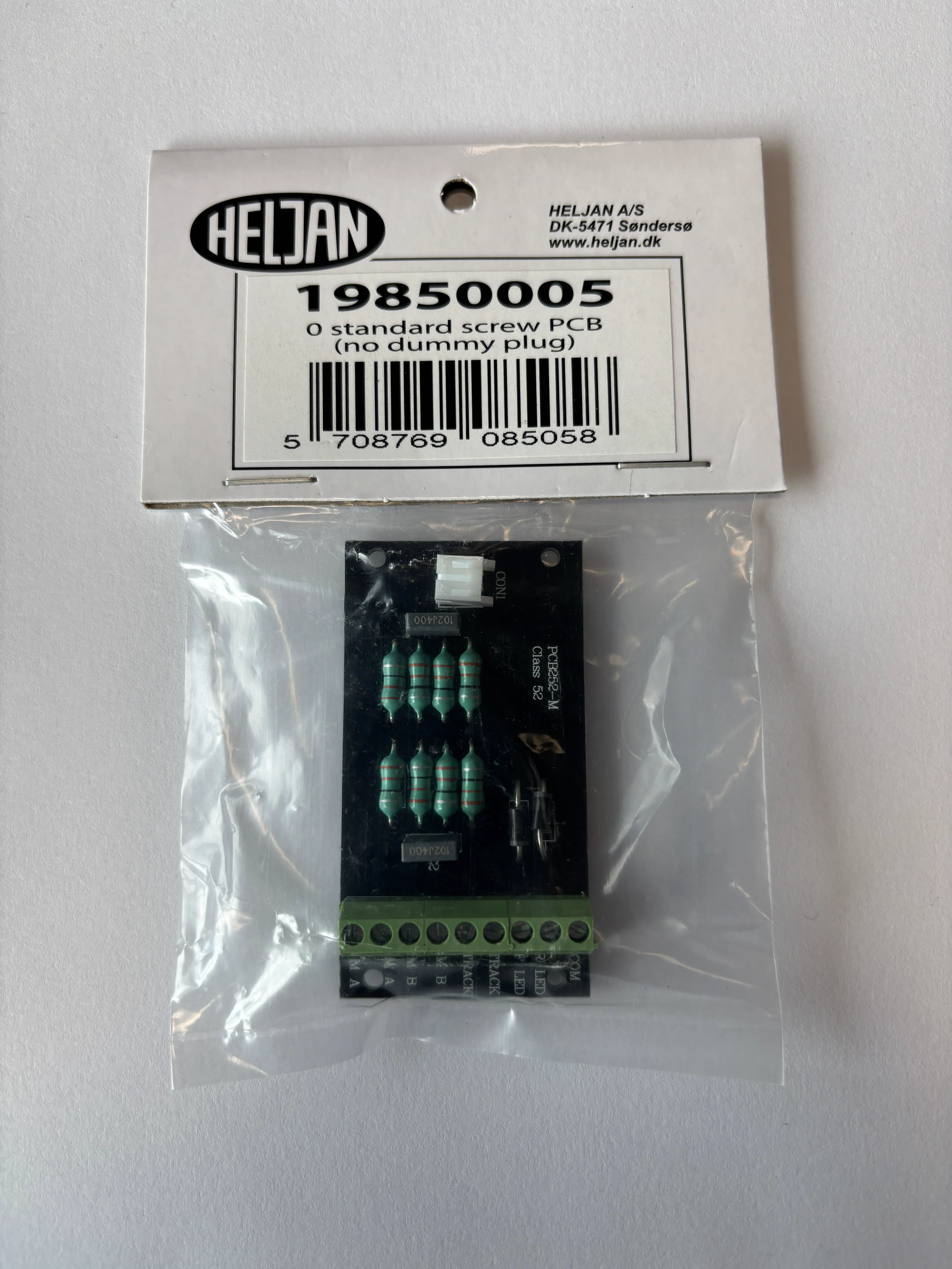 O gauge standard screw PCB (no dummy plug)