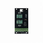 A small electronic circuit board in a clear plastic bag with a white HELJAN retail header card. The card shows the model number 19850005 and a barcode.