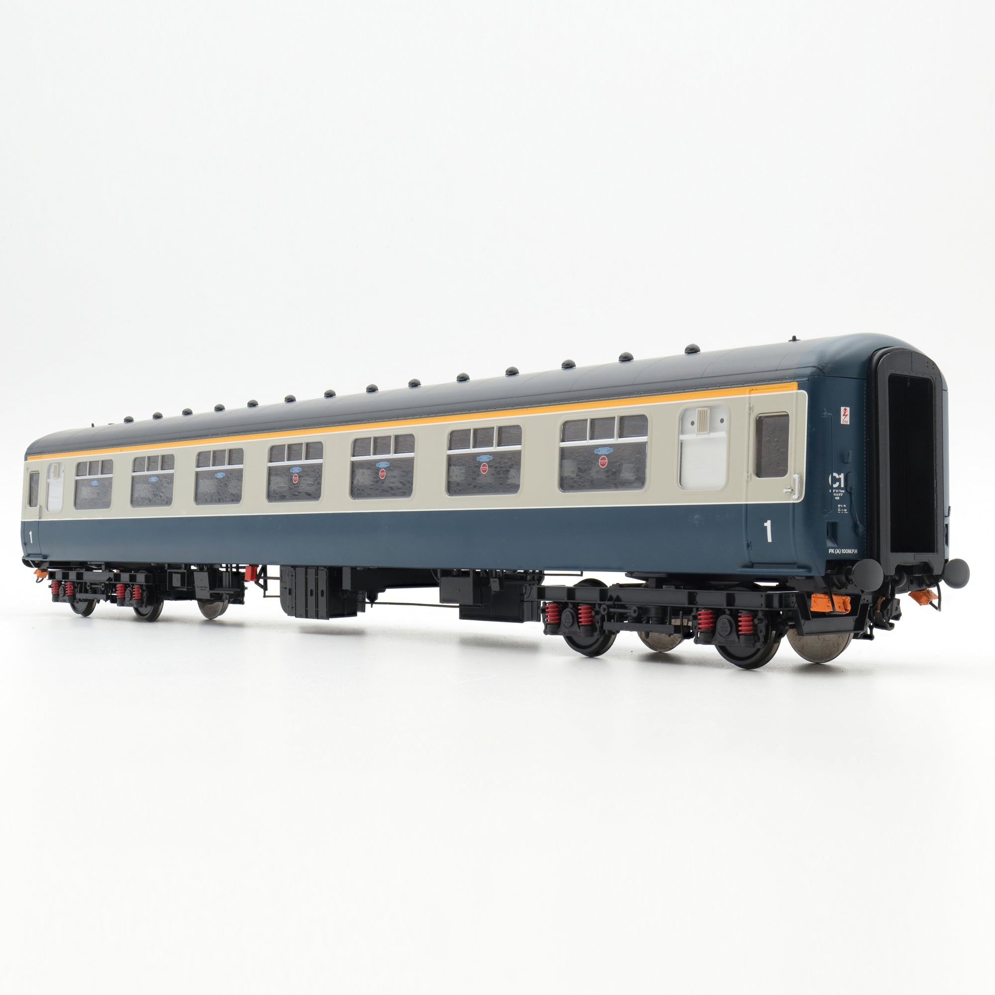 Mk.2 FK - BR Blue/Grey - Unnumbered - O Scale