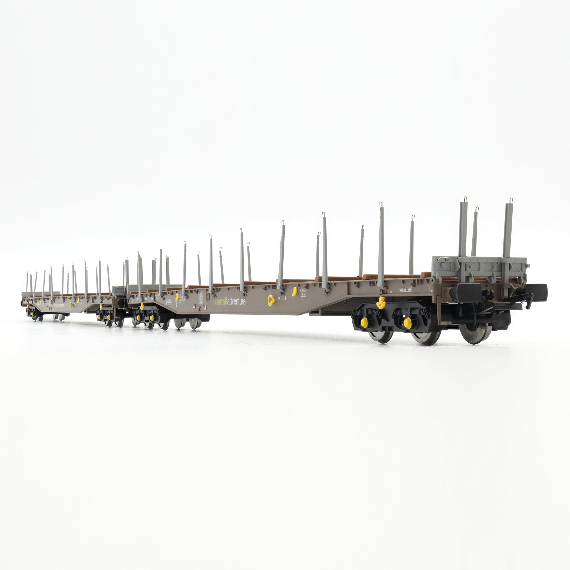 Cargowaggon Flat - RailAdventure - Pair - OO Scale- Twin Pack