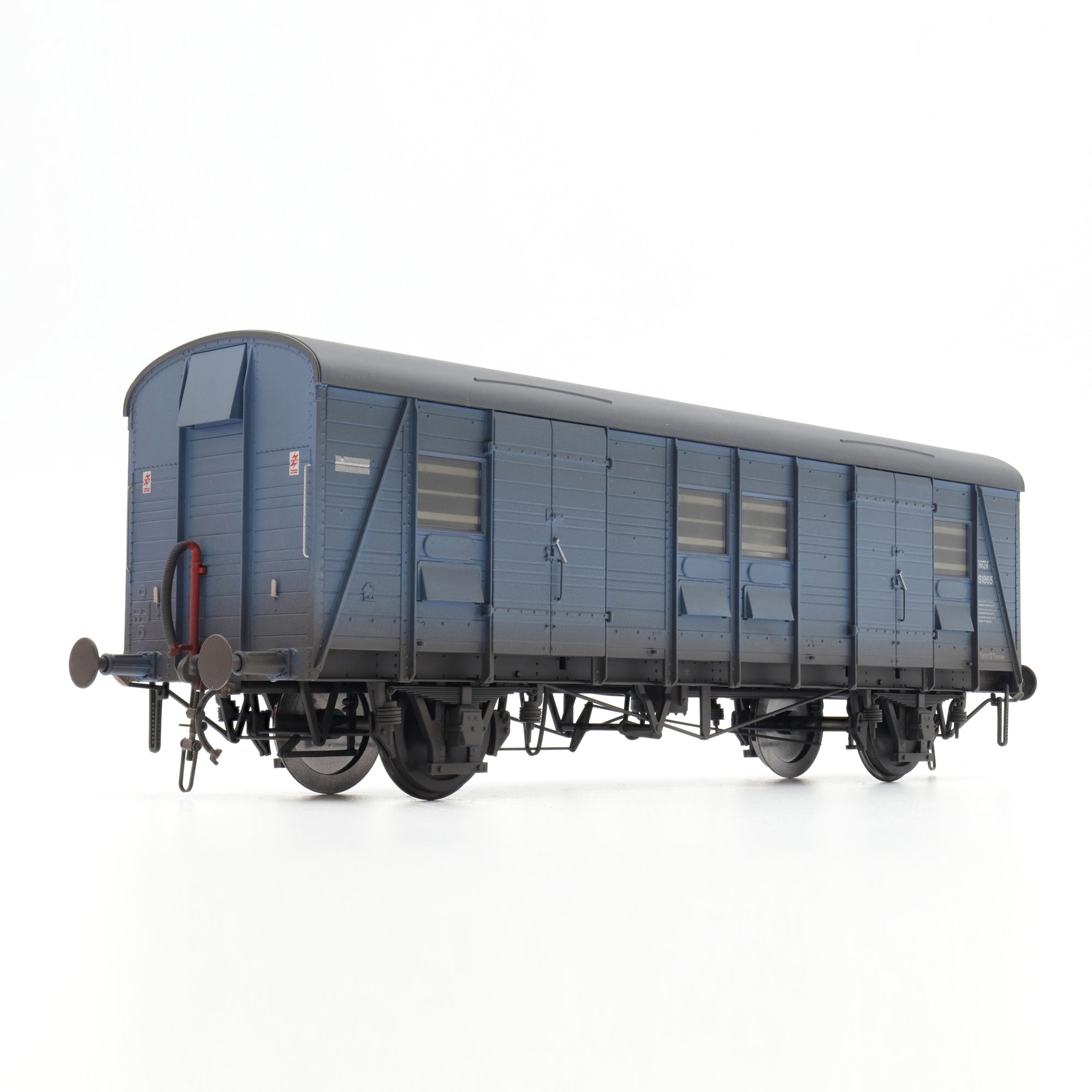 Southern PMV - BR Blue - S1865 - O Scale - Weathered