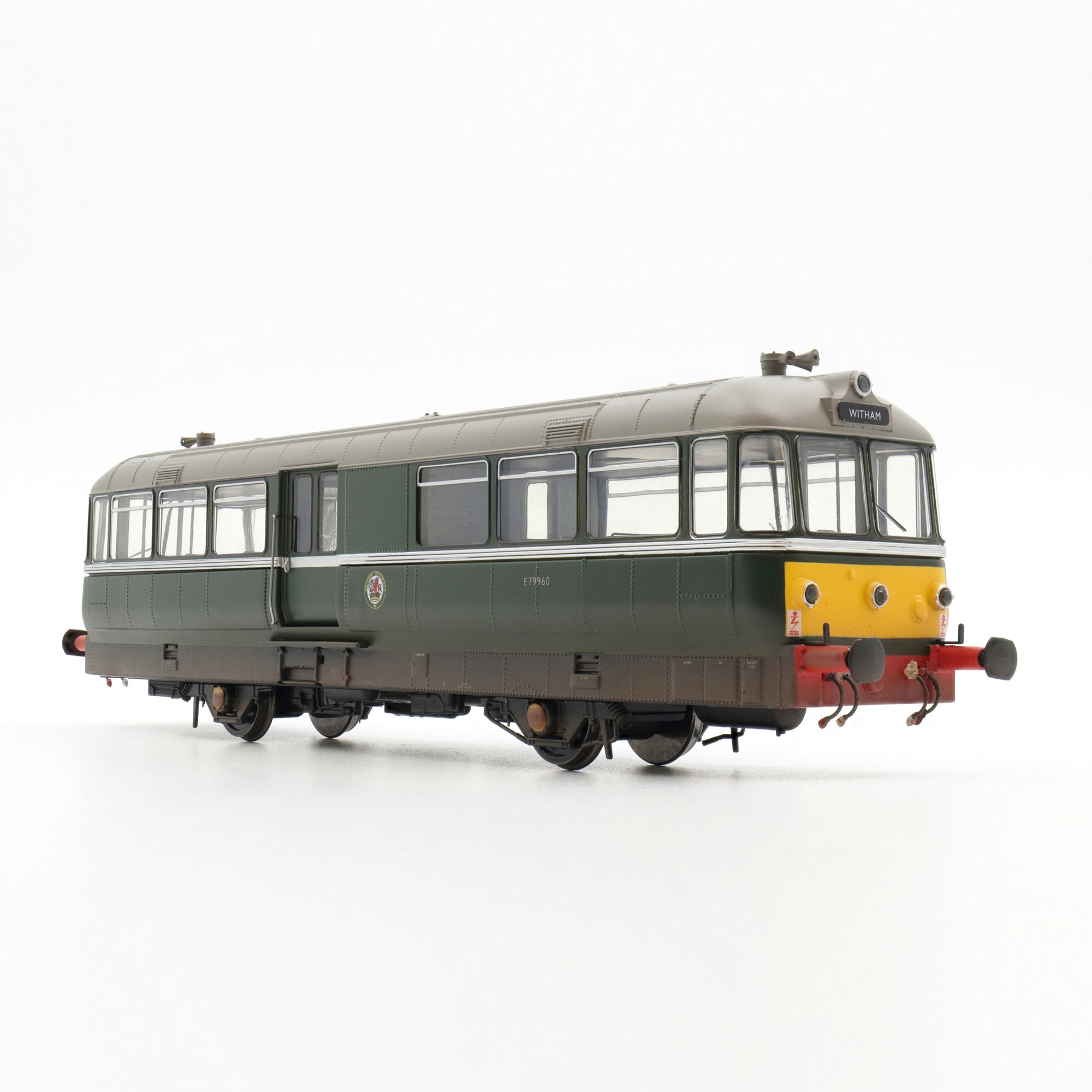 W&M Railbus - BR Green - E79960 - OO Scale - Weathered