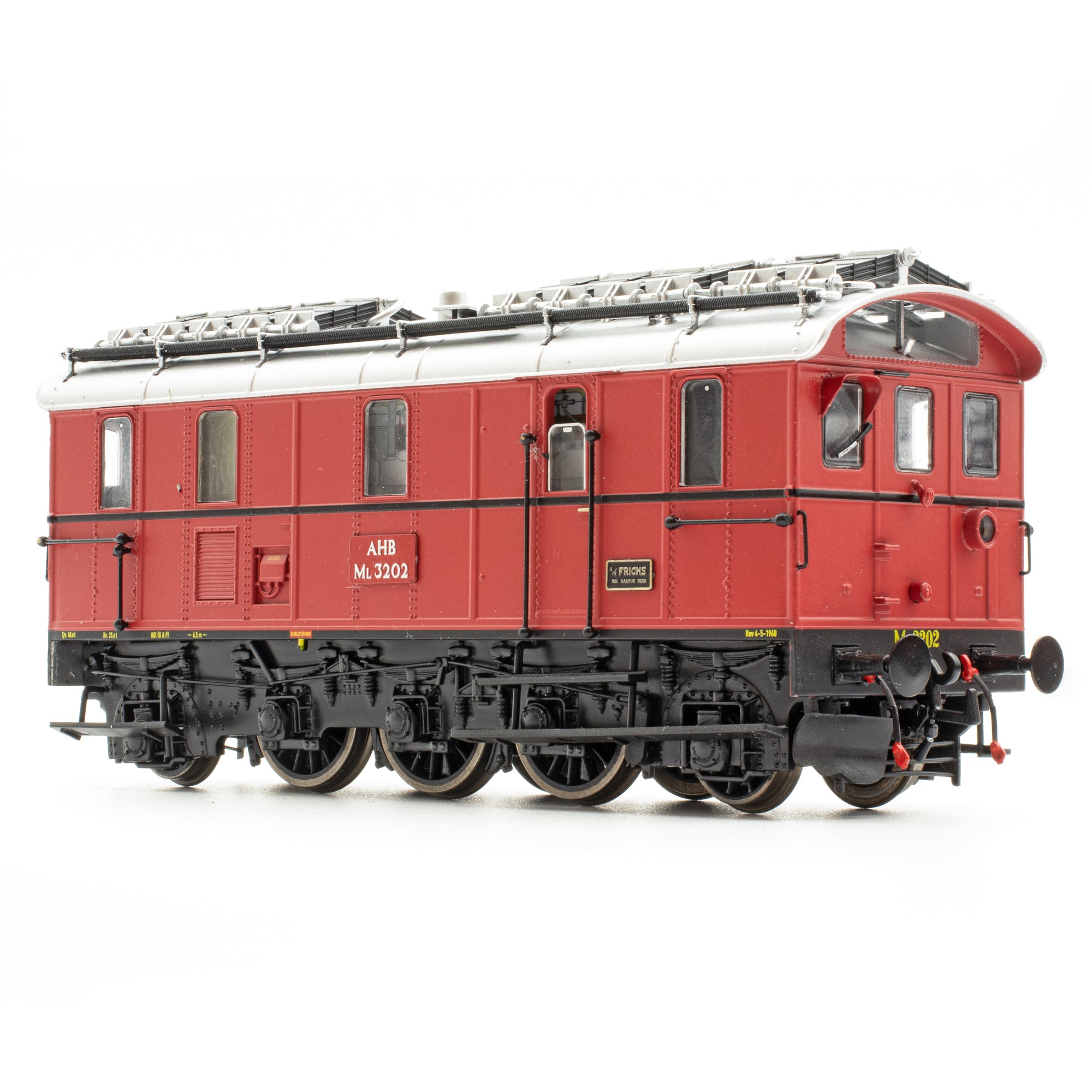 Frichs Firkantet - HP 15 / AHB 3202 - IIIc - HO Skala - DCC Stille (DC)