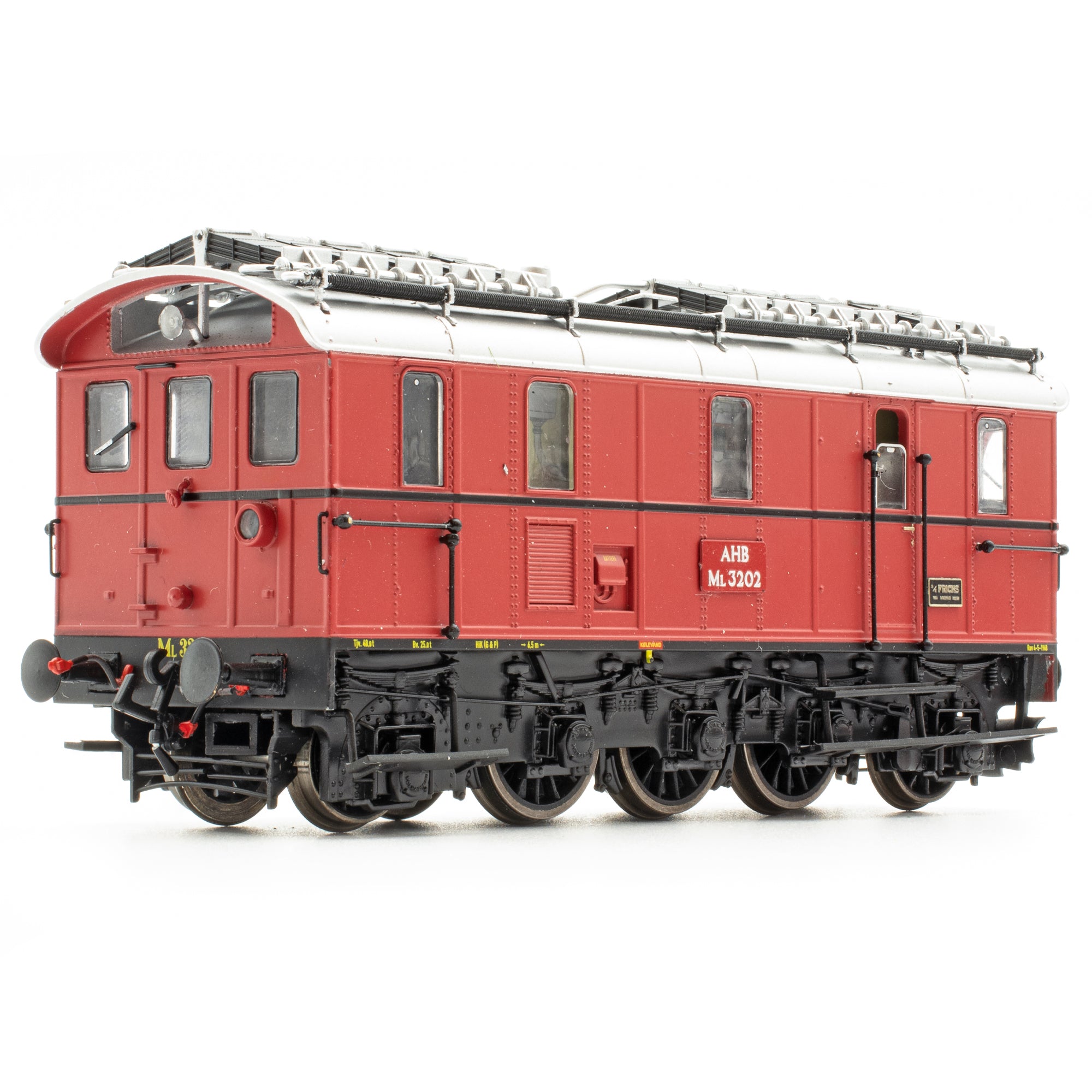 Frichs Firkantet - HP 15 / AHB 3202 - IIIc - HO Skala - DCC Stille (DC)