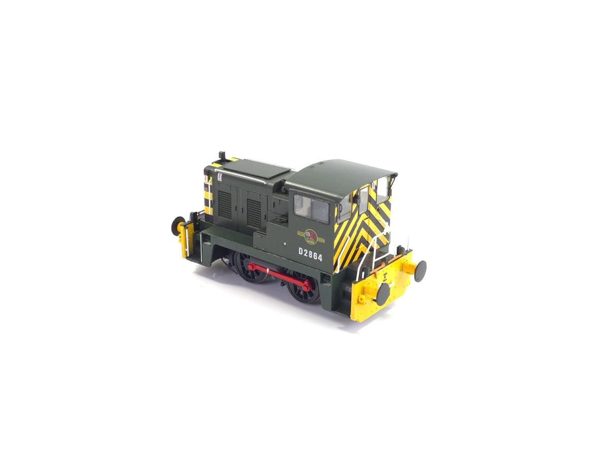 Class 02 - BR Green - D2864 - OO Scale