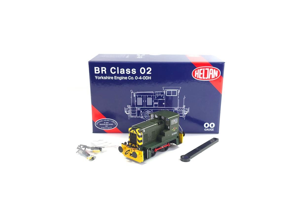 Class 02 - BR Green - D2864 - OO Scale
