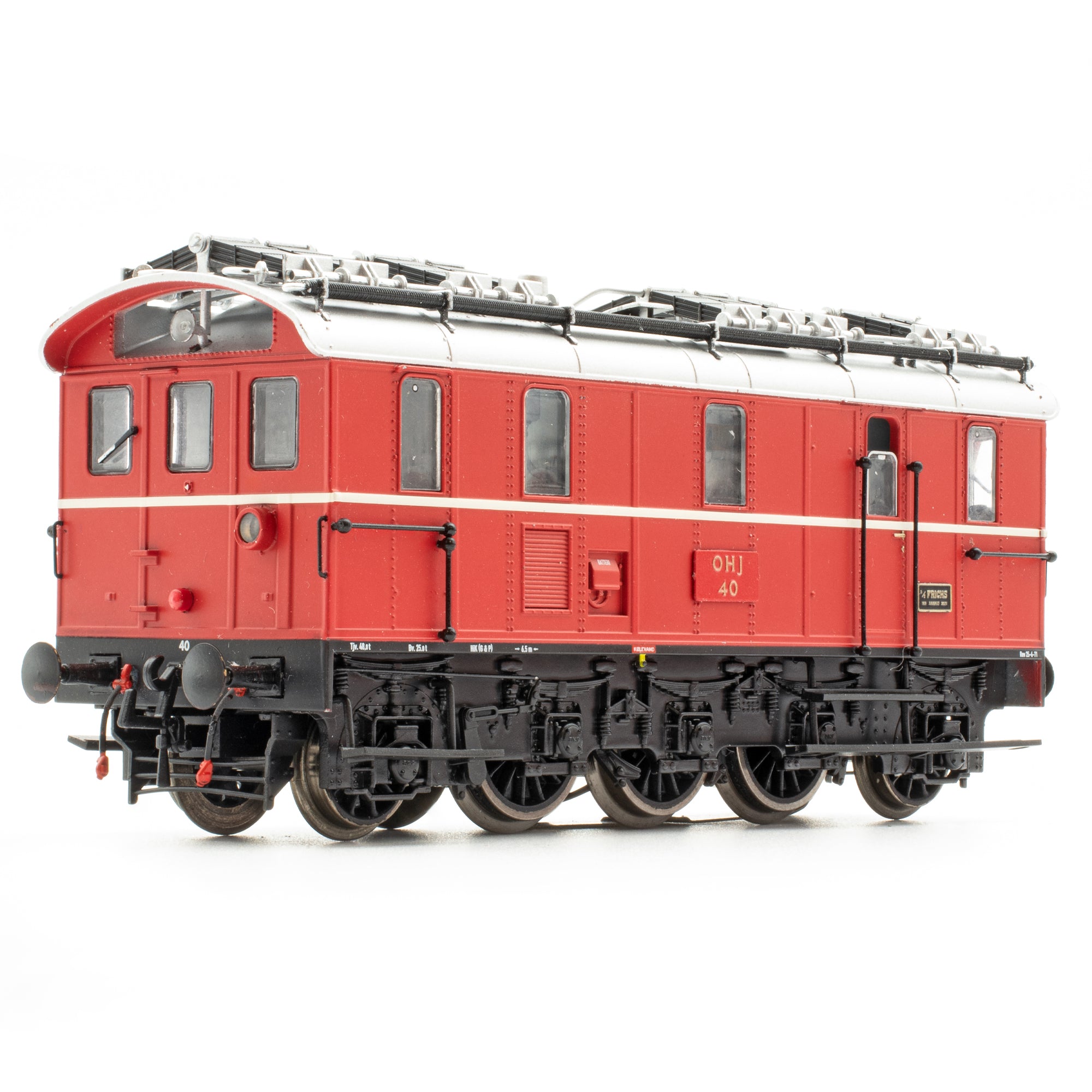Frichs Firkantet - OHJ 40 - IVb - HO Skala - DCC Stille (AC)